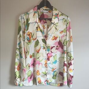 Zara Multicolor Floral Blouse